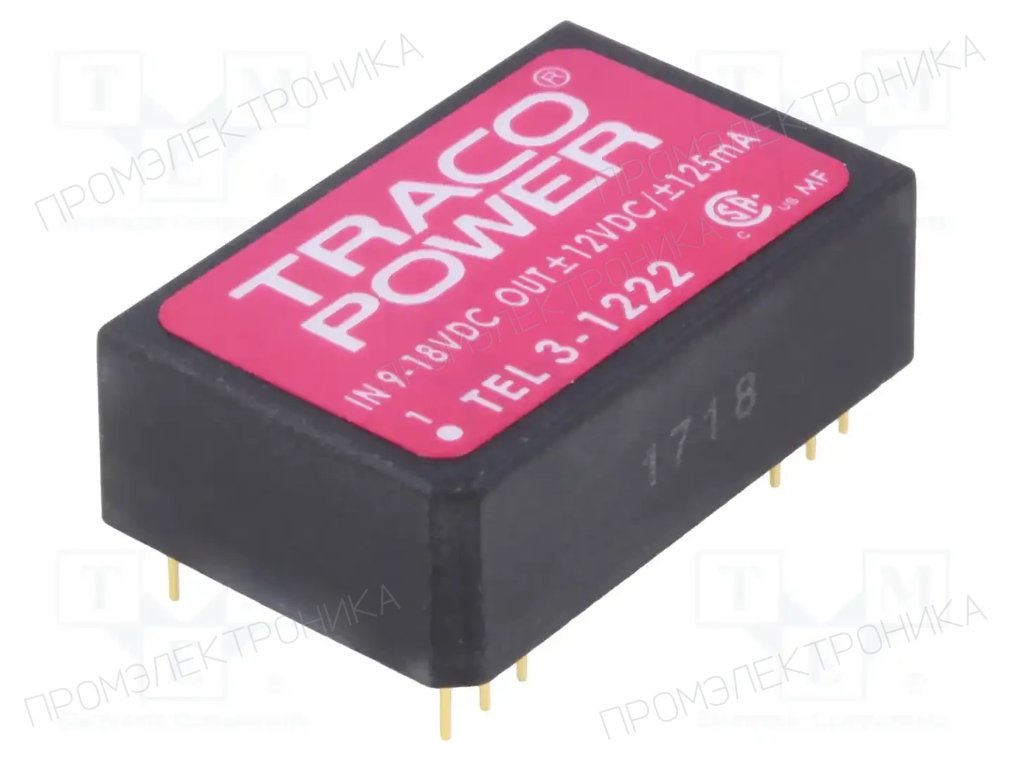 TRACO POWER TEL 3-1222 — Преобразователи DC/DC