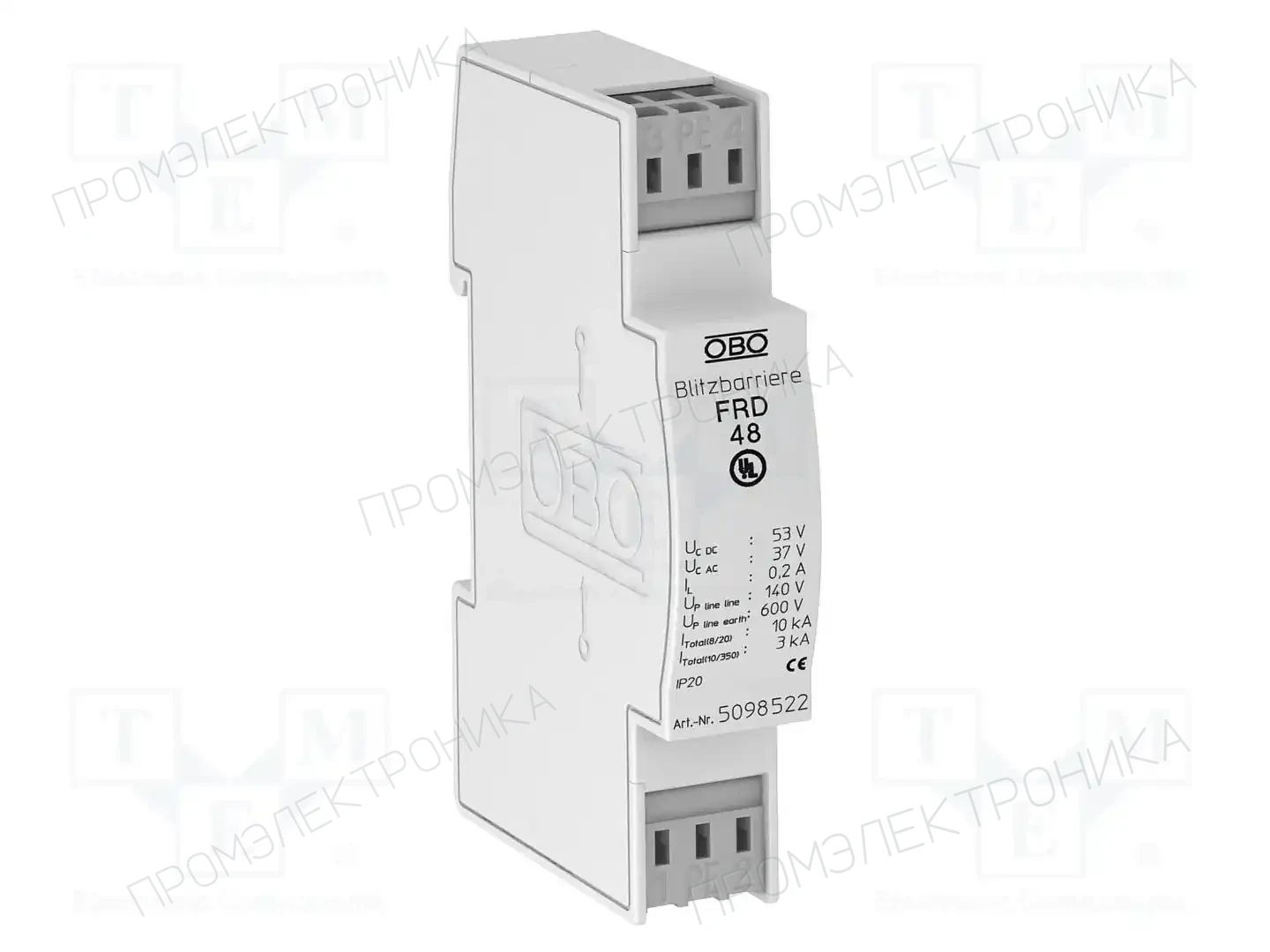 OBO BETTERMANN FRD 48 — Ограничители перенапряжения