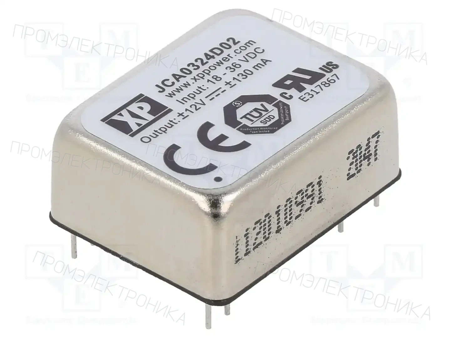 XP POWER JCA0324D02 — Преобразователи DC/DC