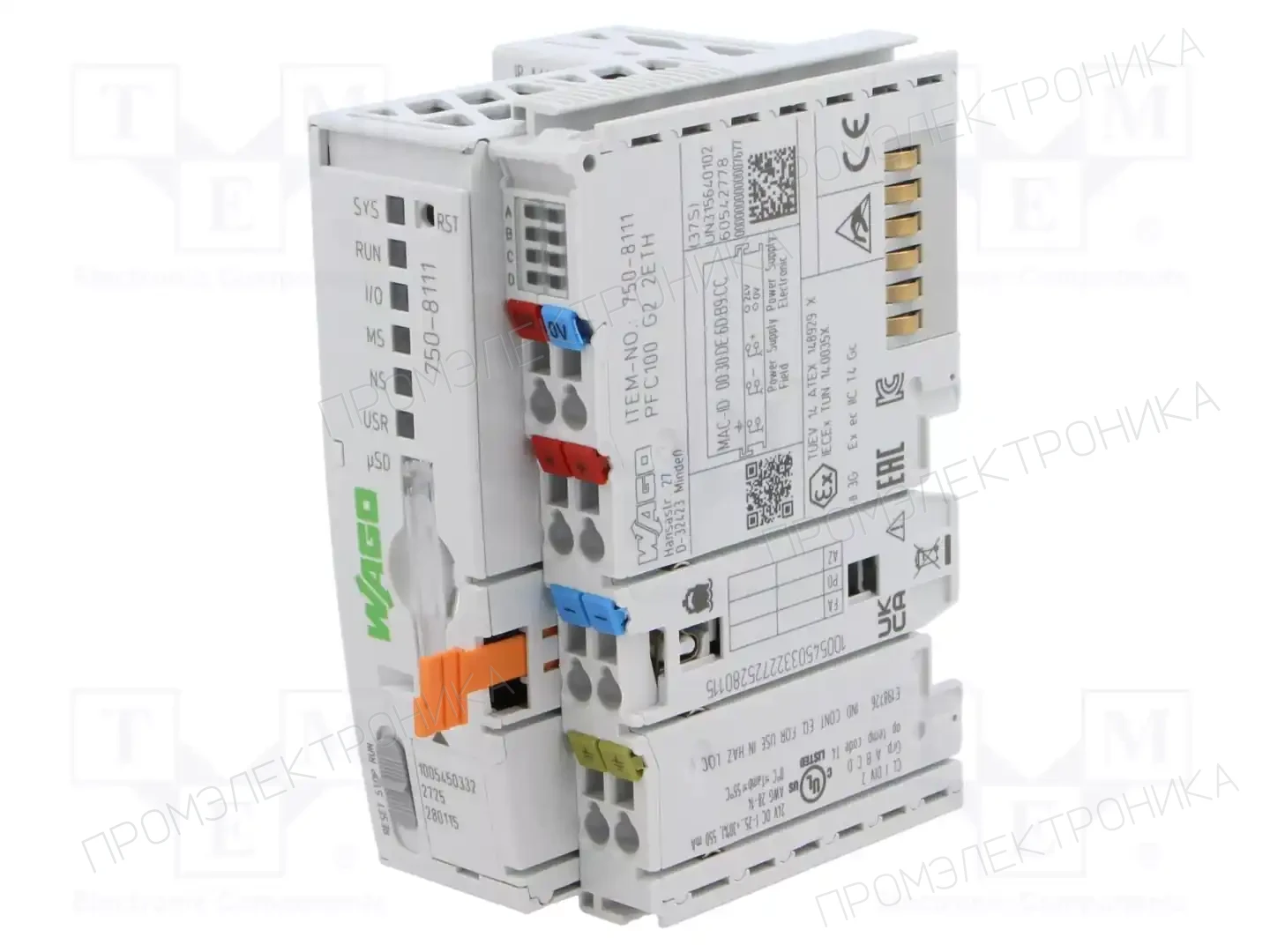 WAGO 750-8111 — Контроллеры PLC