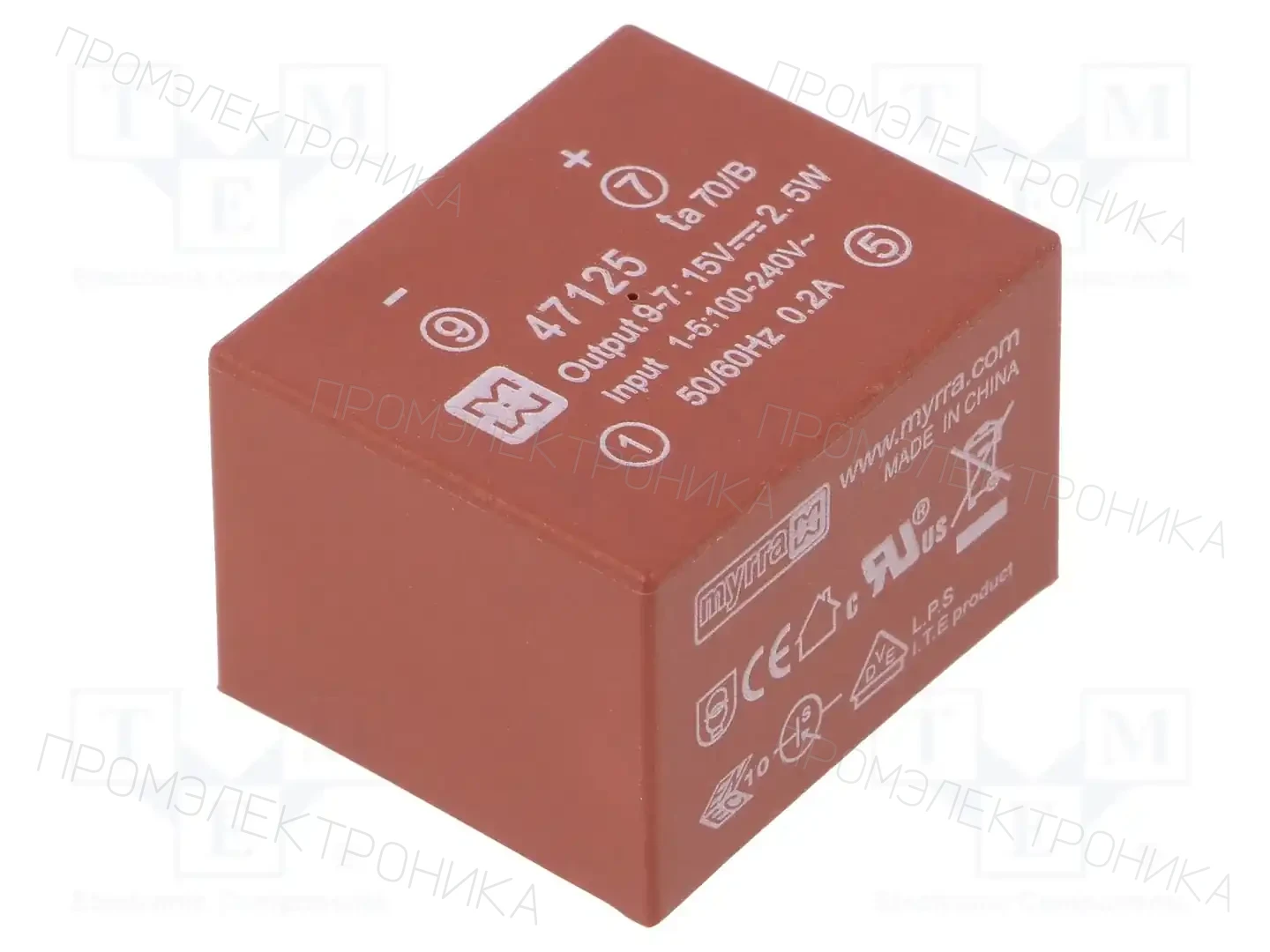 MYRRA 47125 — Преобразователи AC/DC для PCB