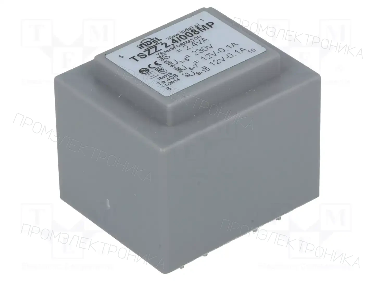 INDEL TSZZ2.4/008MP — Трансформаторы PCB