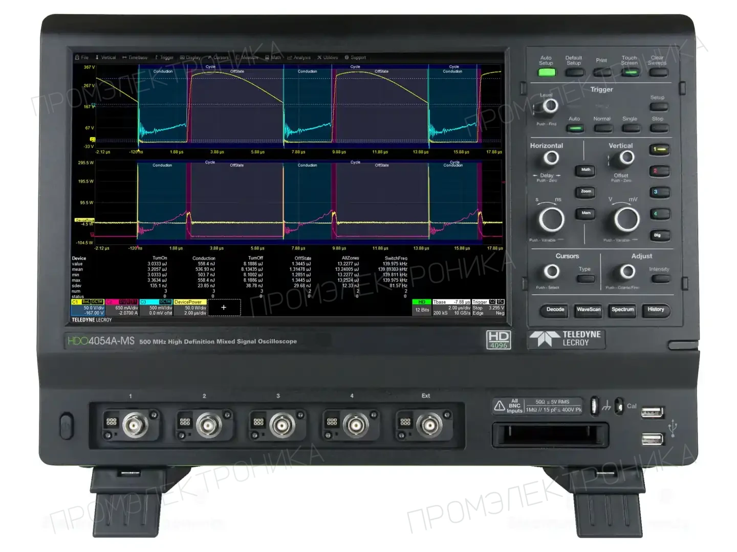TELEDYNE LECROY HDO4054A-MS — Осциллоскопы цифровые