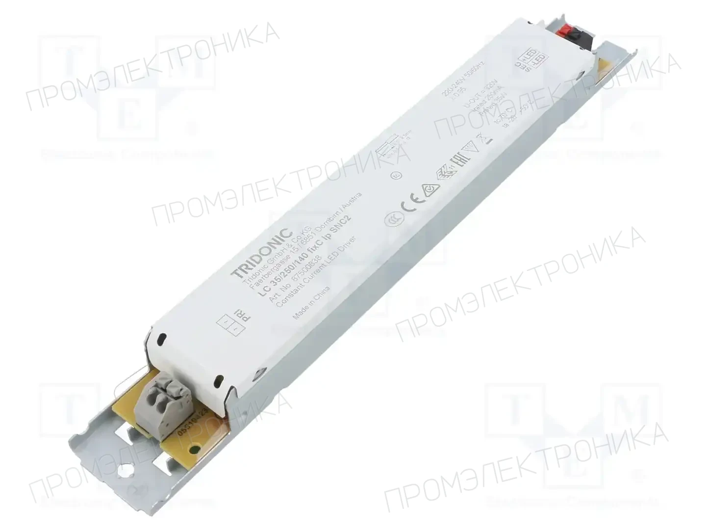 TRIDONIC LC 35/250/140 FIXC LP SNC2 — Блоки питания для LED