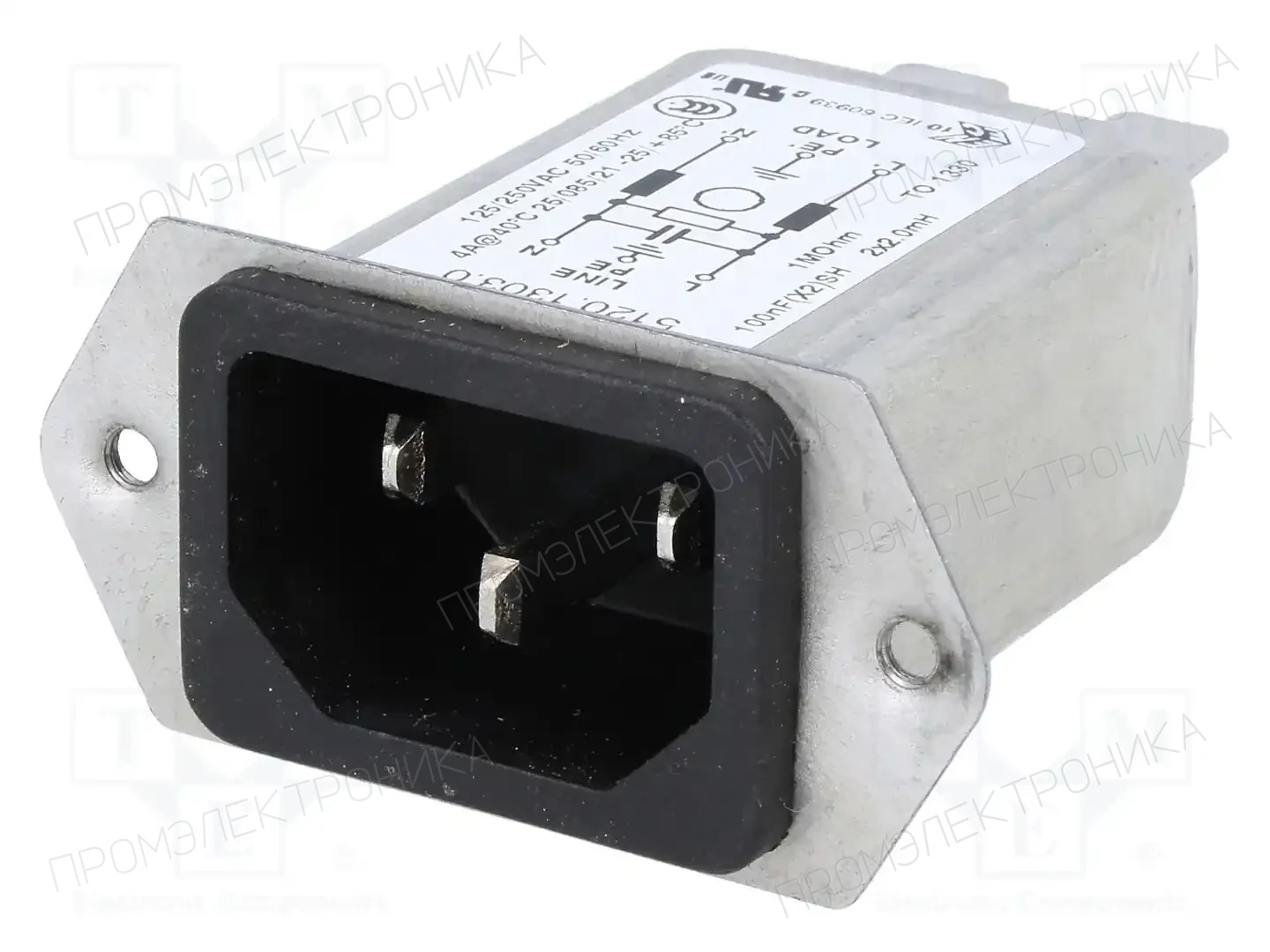 SCHURTER 5120.1303.0 — Разъемы IEC 60320