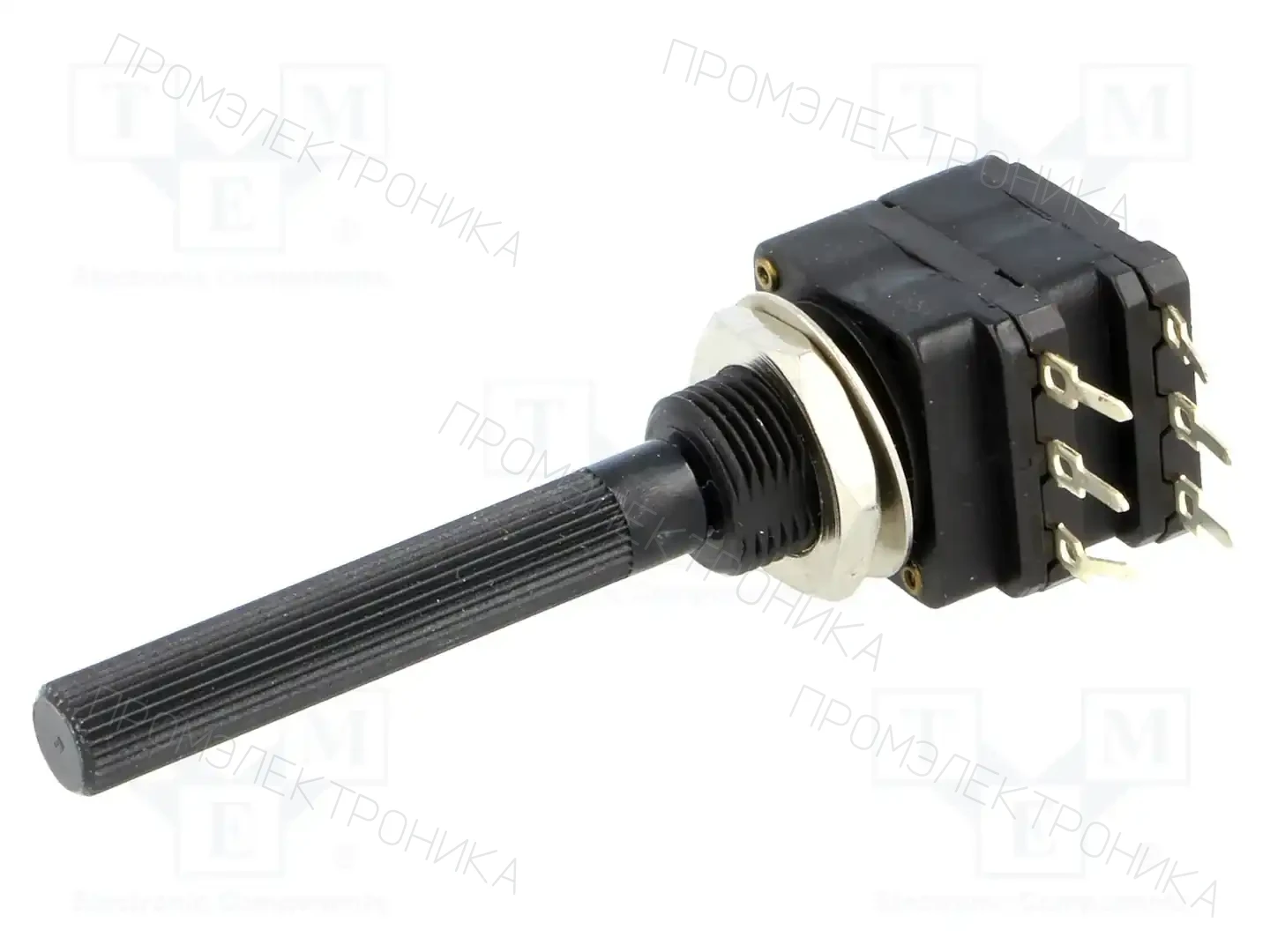 PIHER PC16DH10IP06503A2020TA — Потенциометры однооборотные угольные