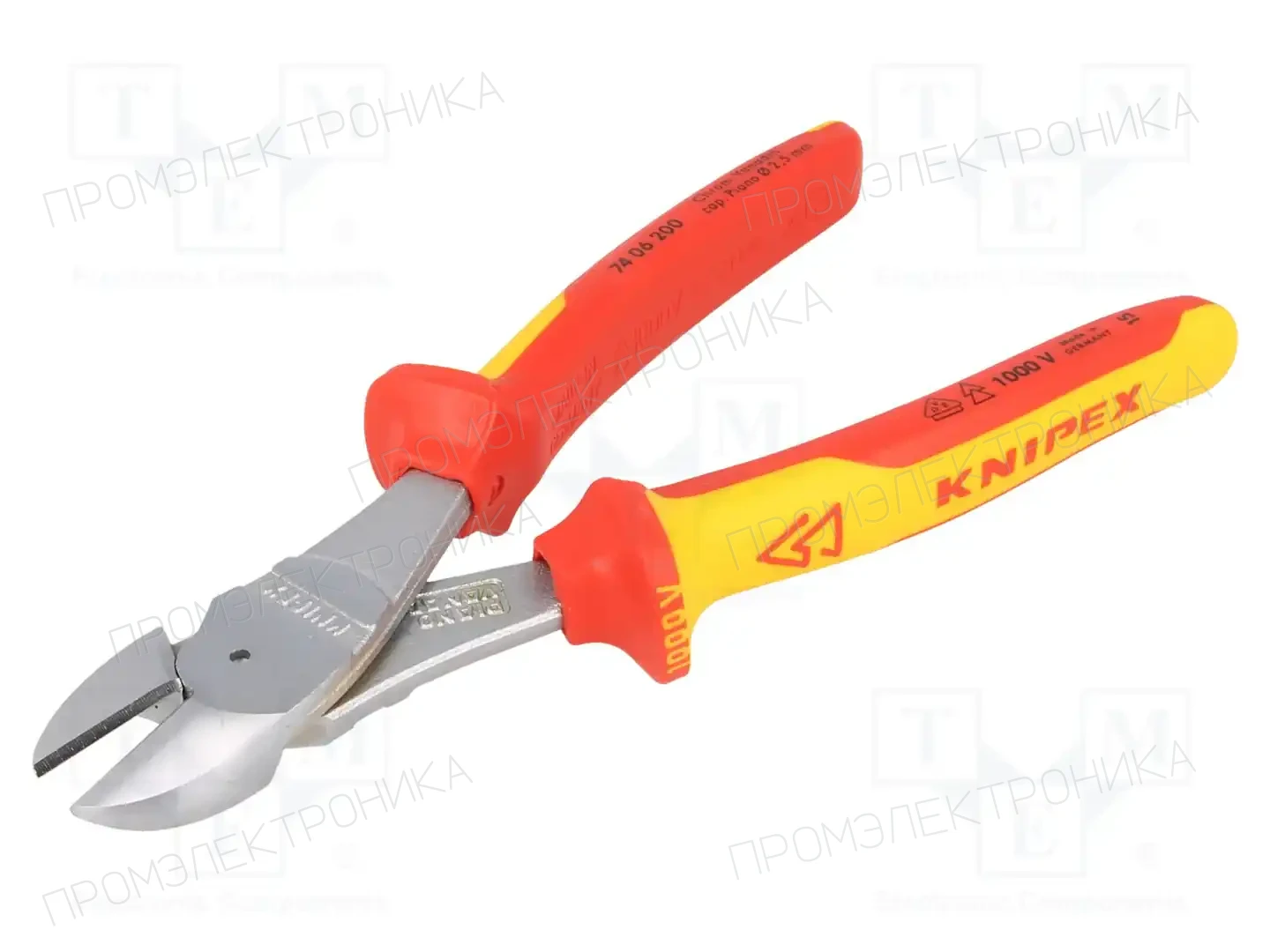 KNIPEX 74 06 200 — Изолированные клещи-кусачки