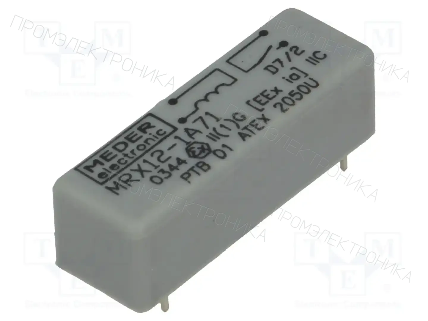 MEDER MRX12-1A71 — Реле электромагн. герконовые