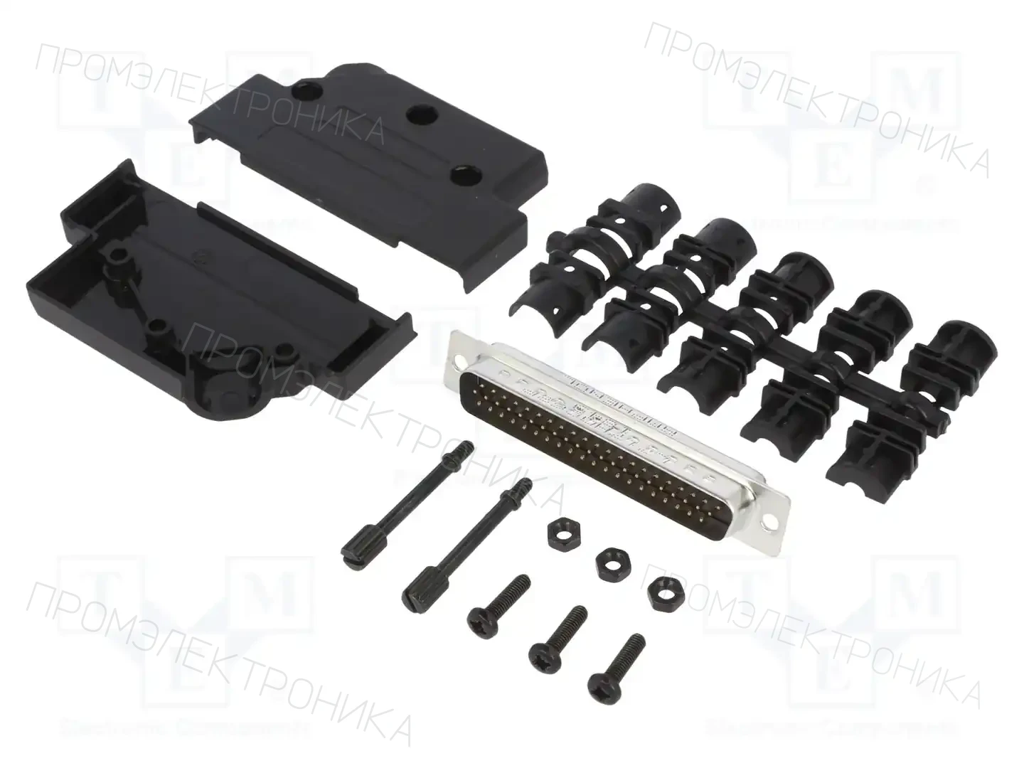AMPHENOL COMMUNICATIONS SOLUTIONS L17D45PK-P-37+L717HDC62P — Комплектные штекеры D-Sub