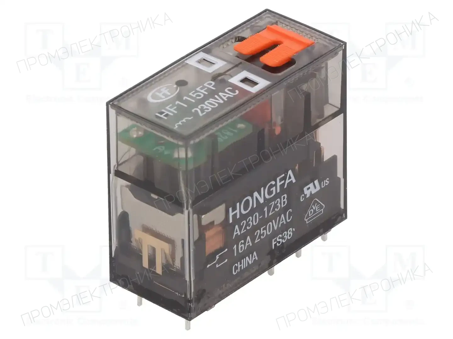 HONGFA RELAY HF115FP/A230-1Z3B — Реле электромагн. миниатюрные