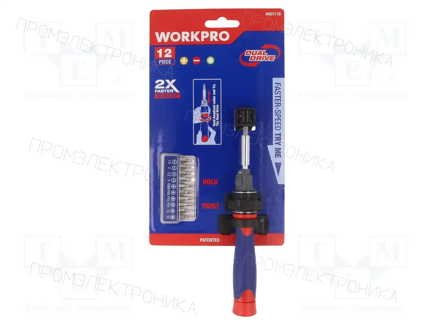 Workpro W021178 — Наборы отверток