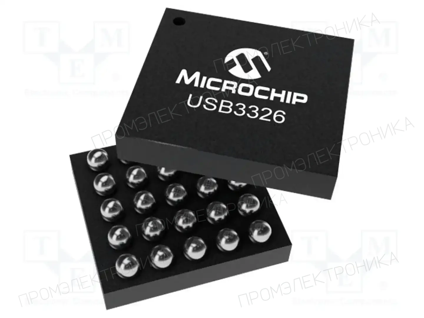 Microchip Technology USB3326C-GL-TR — Микросхемы - интерфейсы осталь