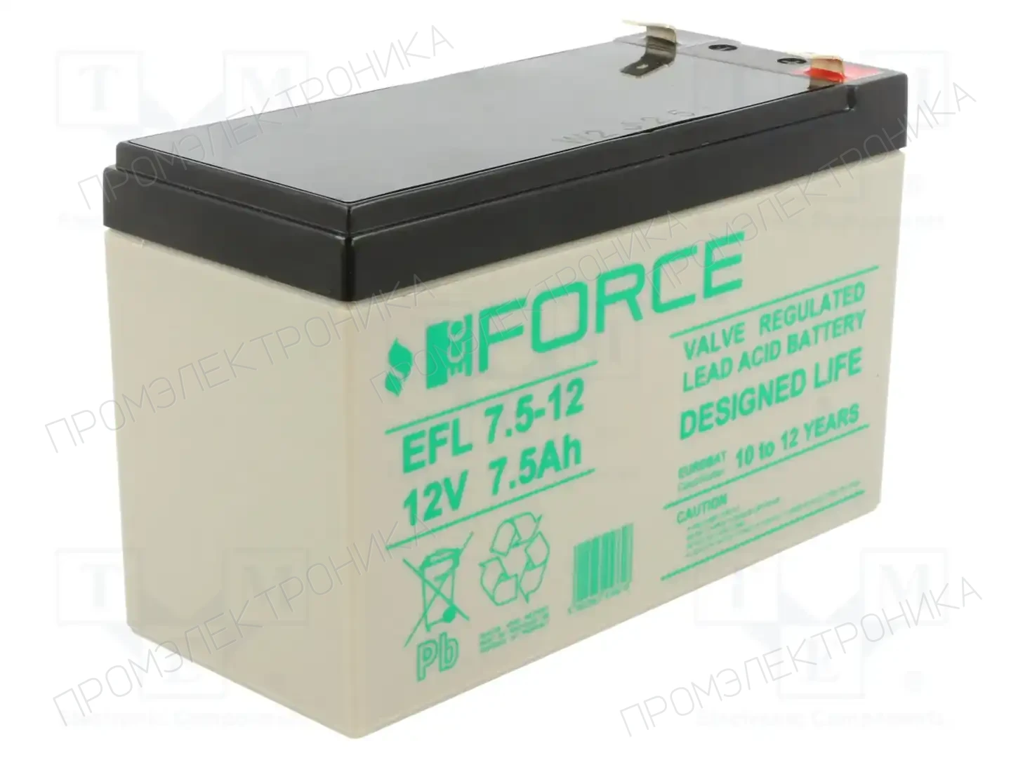 ECO FORCE EFL7,5-12 — Аккумуляторы кислотные