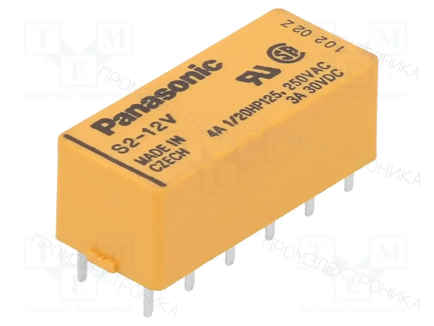PANASONIC S212ULCSAD — Реле электромагн. миниатюрные