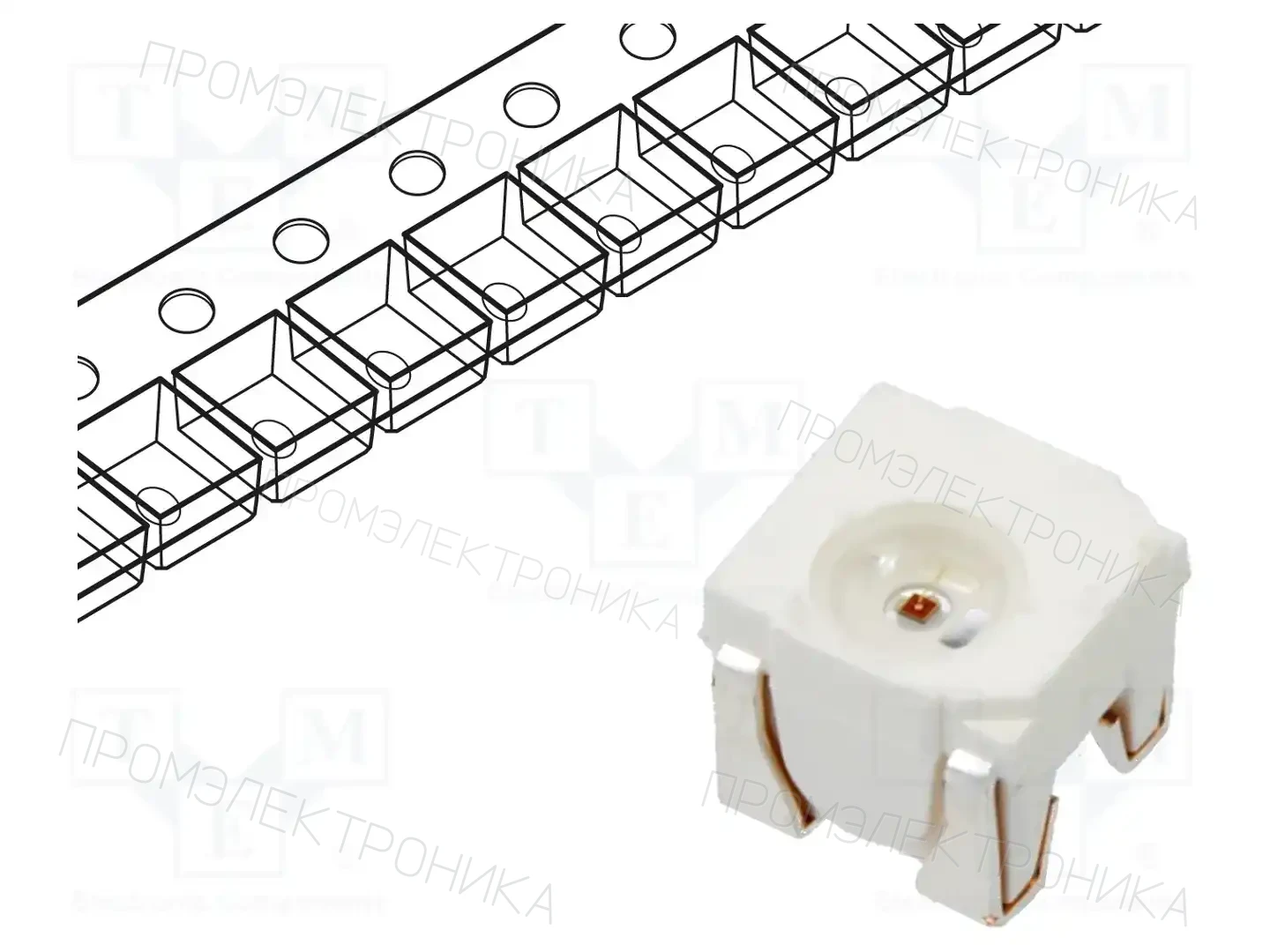 LUCKYLIGHT R4040VC-S5 — Светодиоды SMD цветные