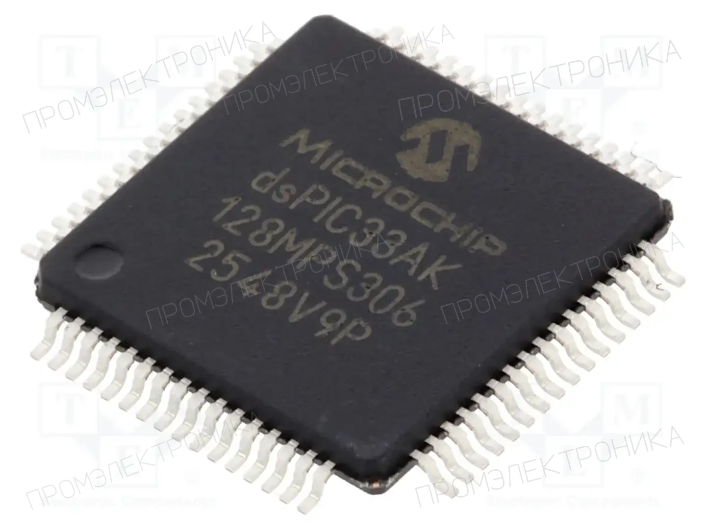 Microchip Technology DSPIC33AK128MPS306-I/PT — Линейка dsPIC 16-bit