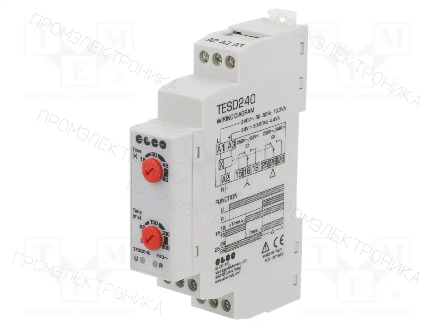ELCO SRL TESD240 — Временные аналоговые реле