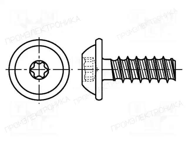 BOSSARD 3205528 — Шурупы