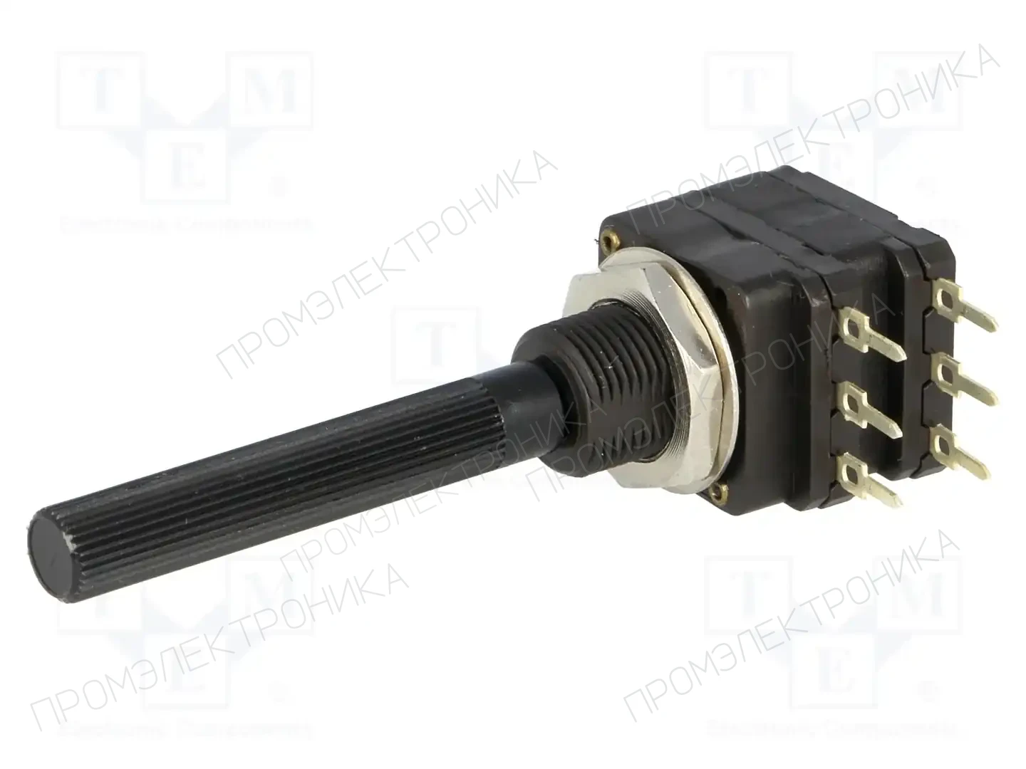 PIHER PC16DH10IP06104B2020TA — Потенциометры однооборотные угольные
