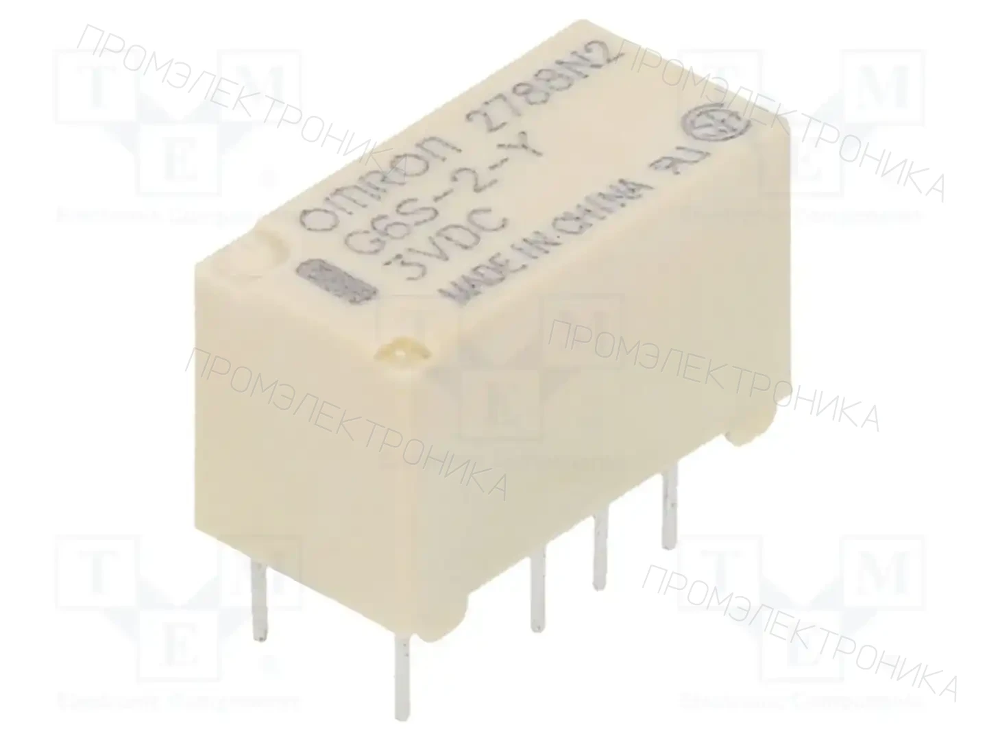 OMRON Electronic Components G6S-2-Y DC3 — Реле электромагн. миниатюрные