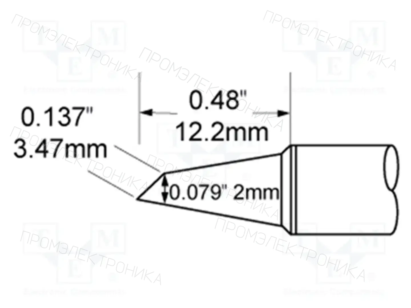METCAL SFV-DRH420A — Жала паяльников