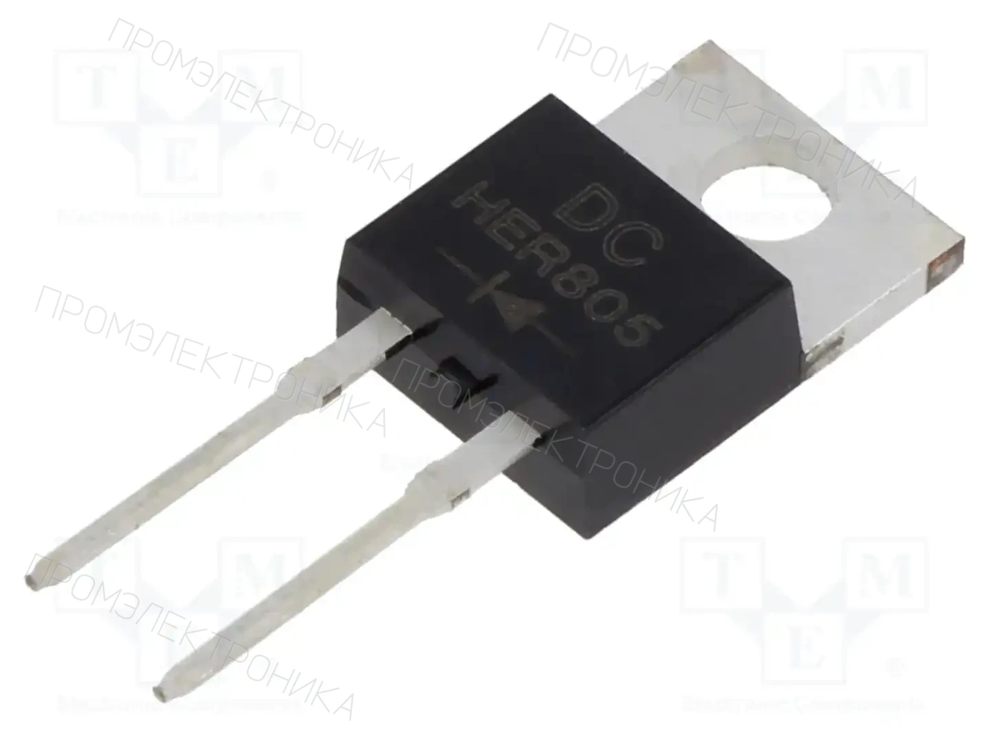 DC COMPONENTS HER805 — Универсальные диоды THT