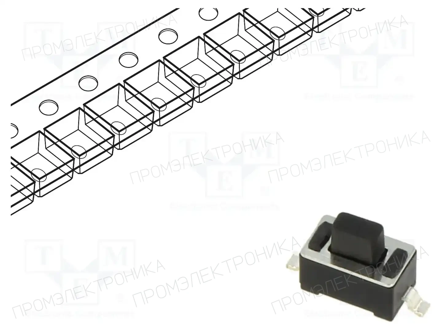 CONNFLY DS1042-03-219KKR16010 — Микропереключатели TACT