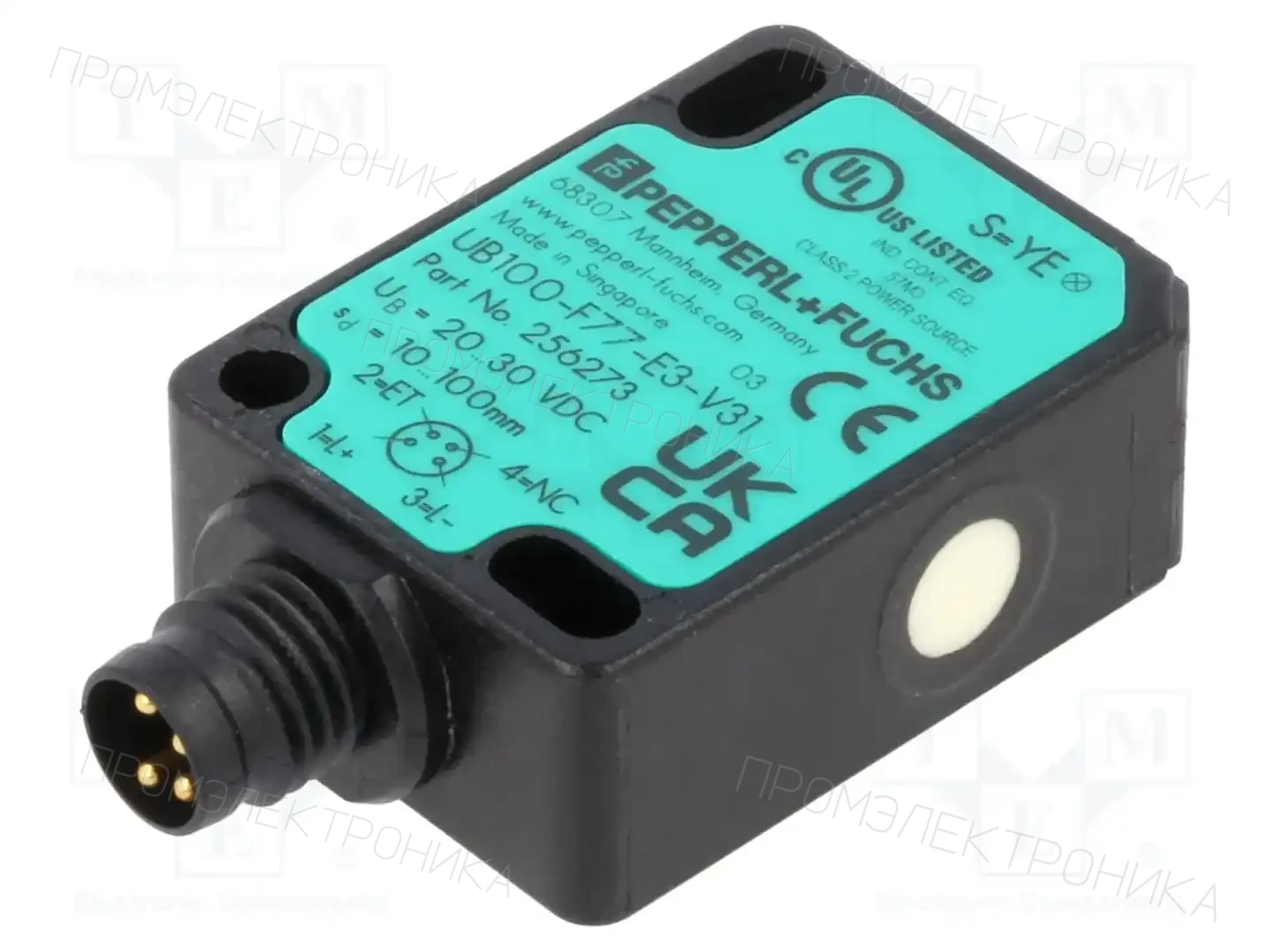 PEPPERL+FUCHS UB100-F77-E3-V31 — Датчики ультразвуковые