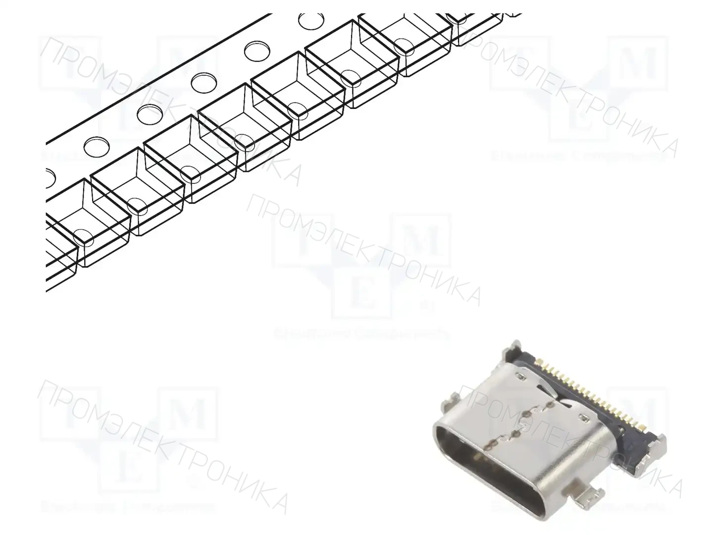 HIROSE CX70M-24P1 — Разъeмы USB и IEEE1394