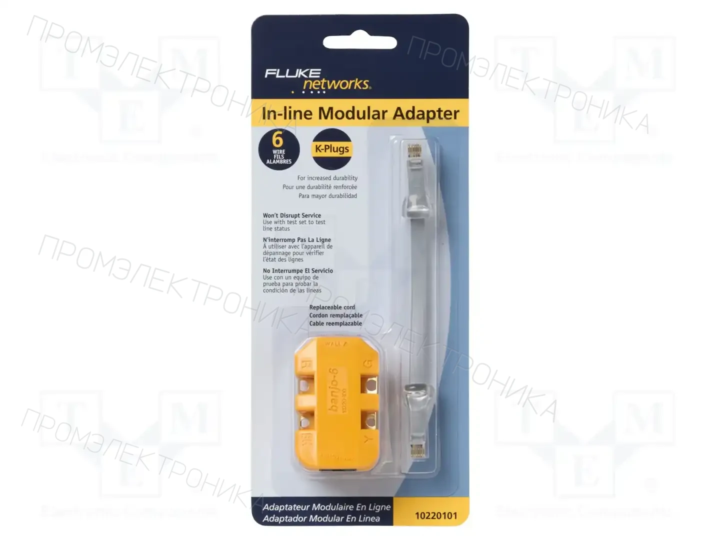 FLUKE NETWORKS 10220101 — Тестеры компьютерных и телефонных сетей