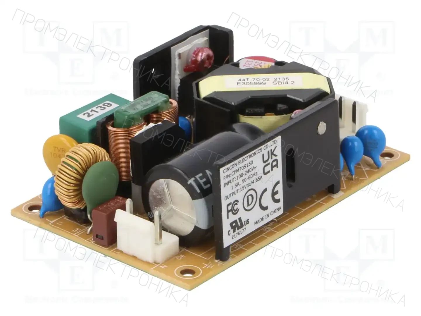 CINCON CFM70S150 — Открытые блоки питания