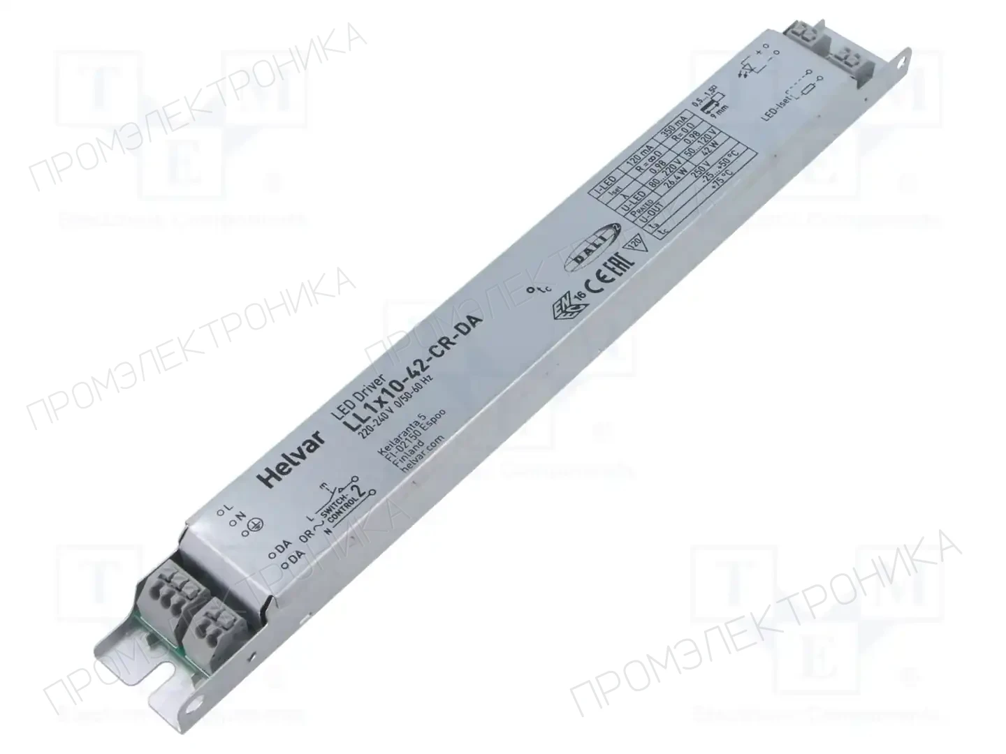 HELVAR LL 1X10-42-CR-DA — Блоки питания для LED