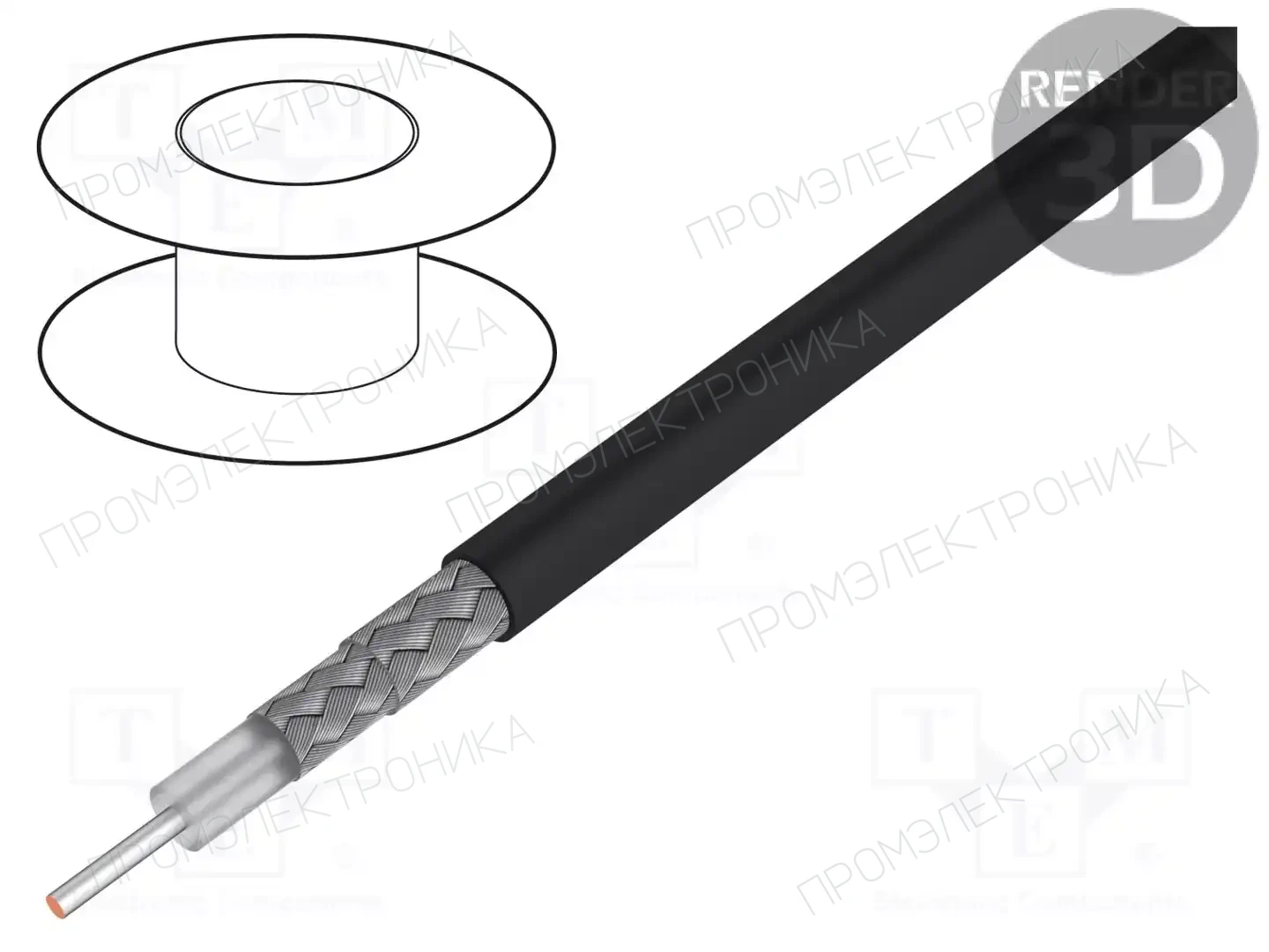 TASKER RG223U — Провода коаксиальные