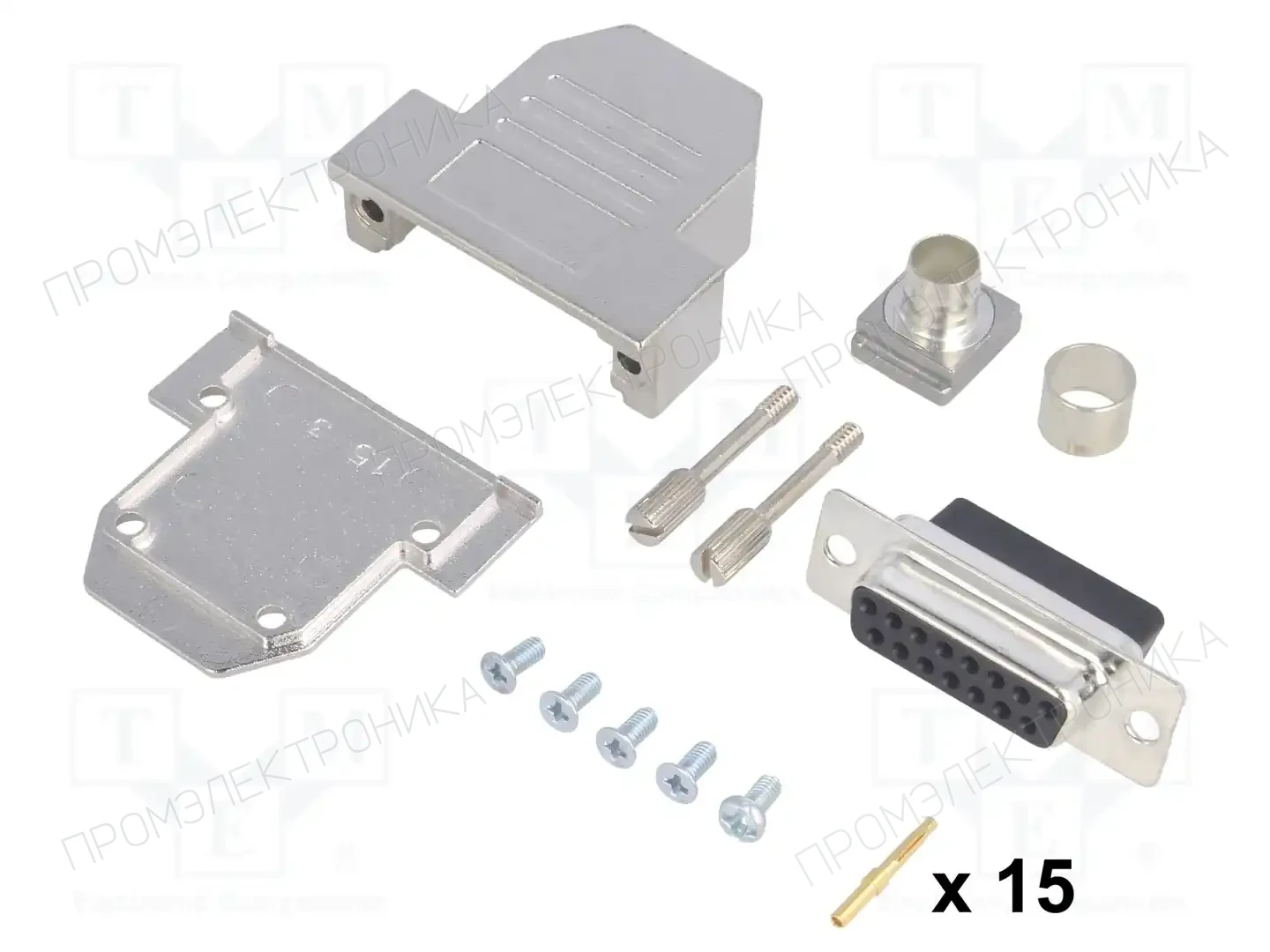 ENCITECH DCRP15-DBCS-CF65-CS80-K — Комплектные штекеры D-Sub
