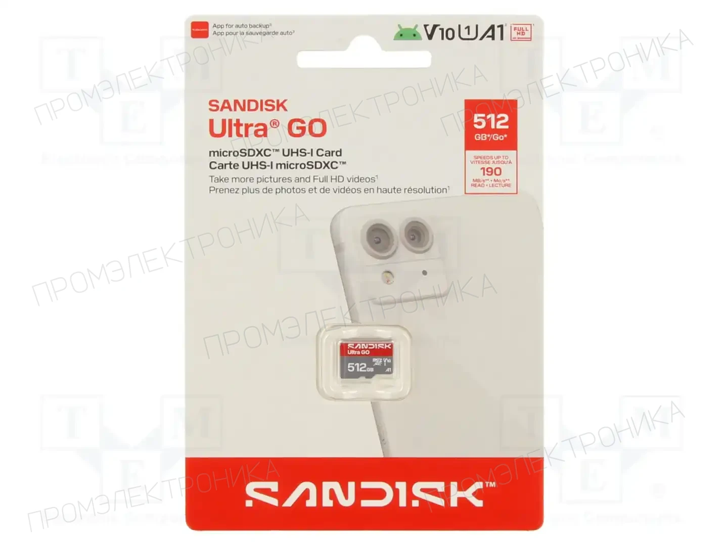 SANDISK SDSQUGN-512G-GN6MN — Карты памяти