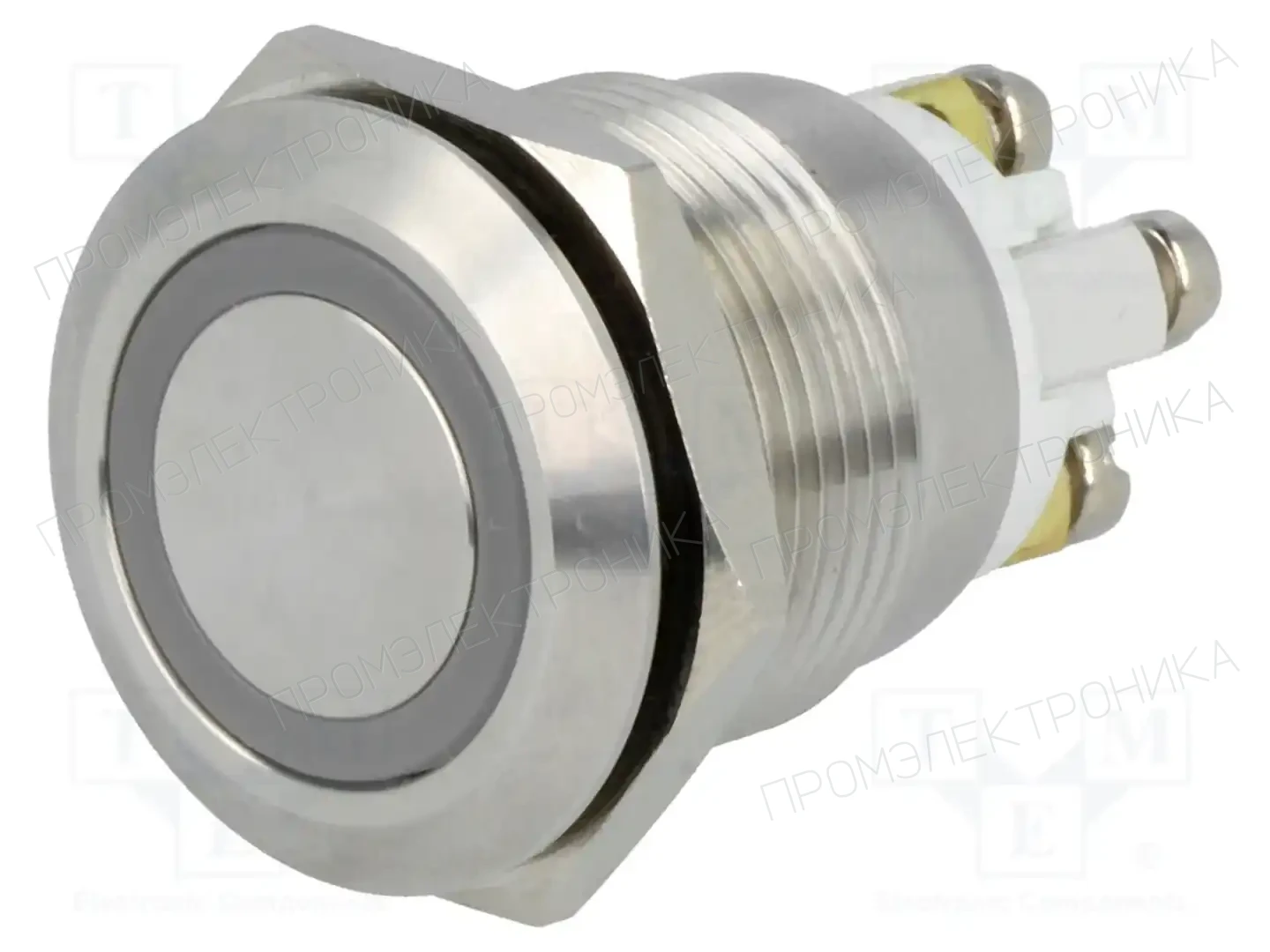 ONPOW GQ19F-10E/GB/12/S (DUAL LED, 12V) — Переключатели кнопочные