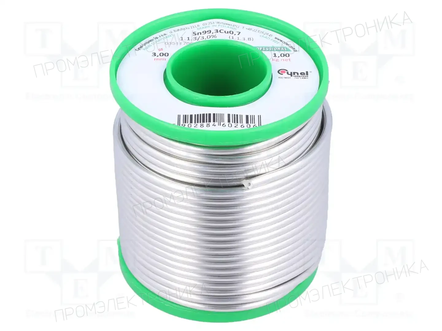 CYNEL SN99C-3.0/1KG — Паяльные провода бессвинцовые
