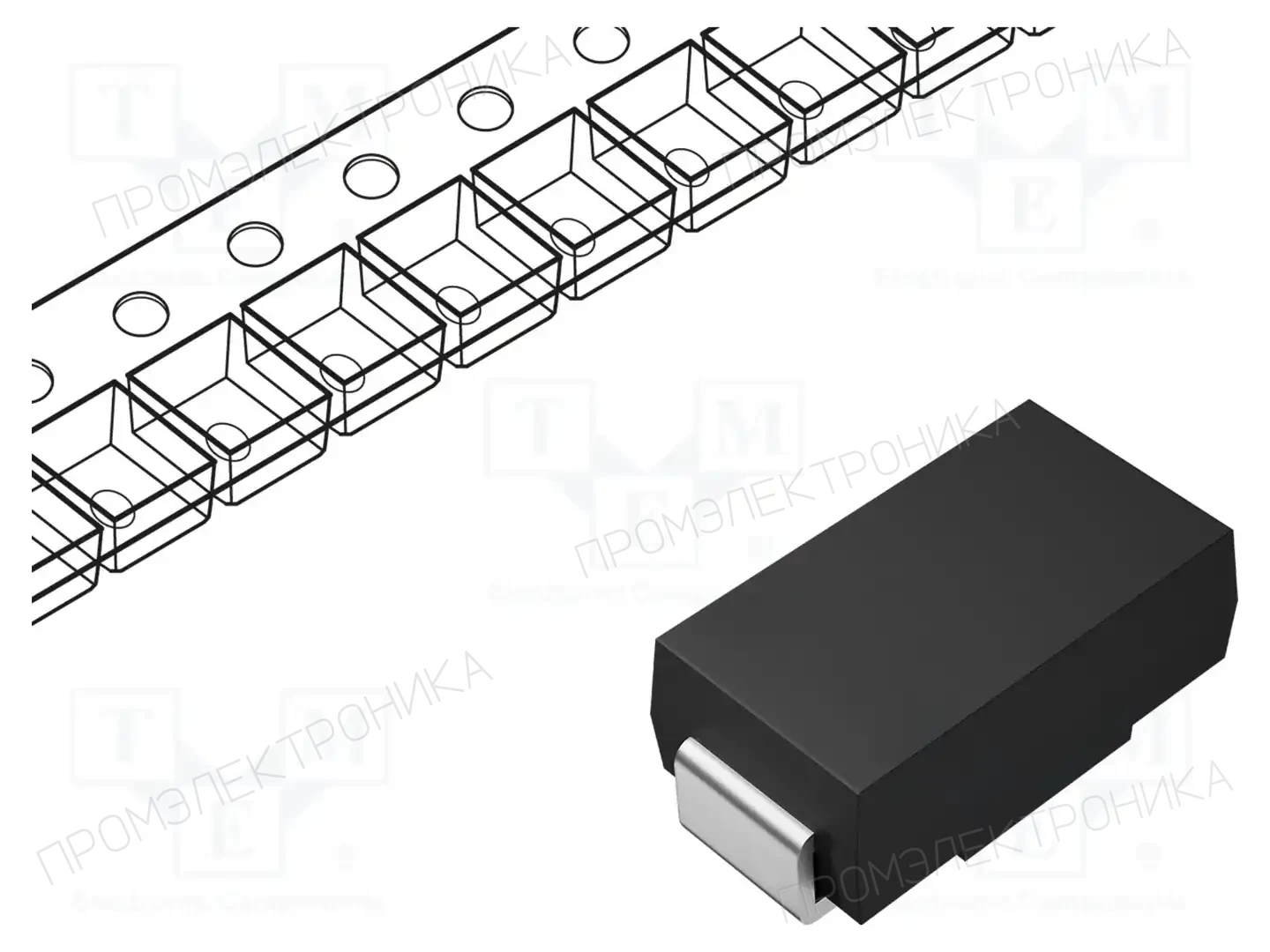 LUGUANG ELECTRONIC S1YA — Универсальные диоды SMD