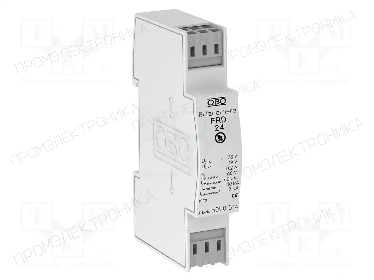 OBO BETTERMANN FRD 24 — Ограничители перенапряжения