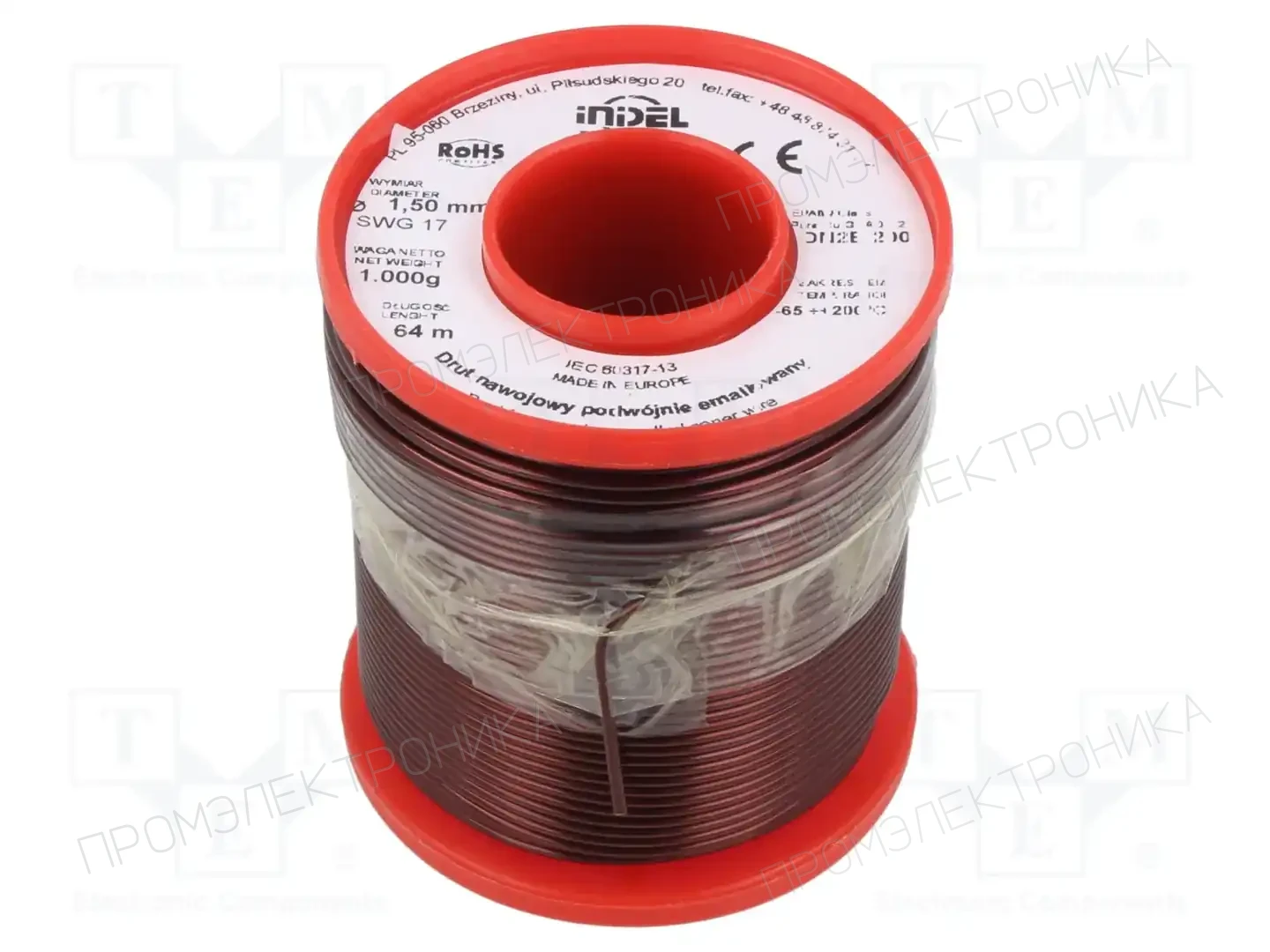 INDEL DN2E1,50-1KG — Проволока обмоточная