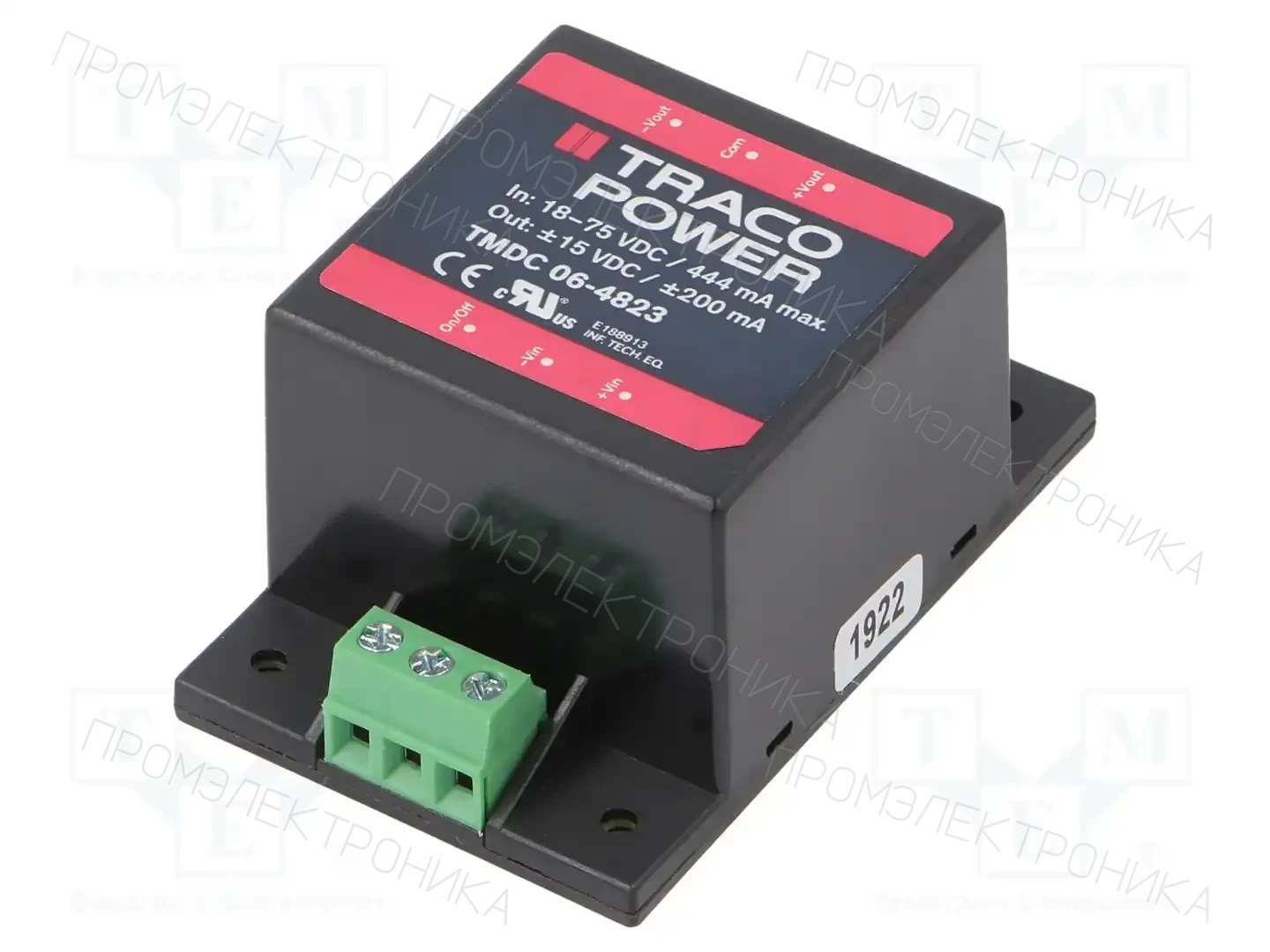 TRACO POWER TMDC 06-4823 — Преобразователи DC/DC