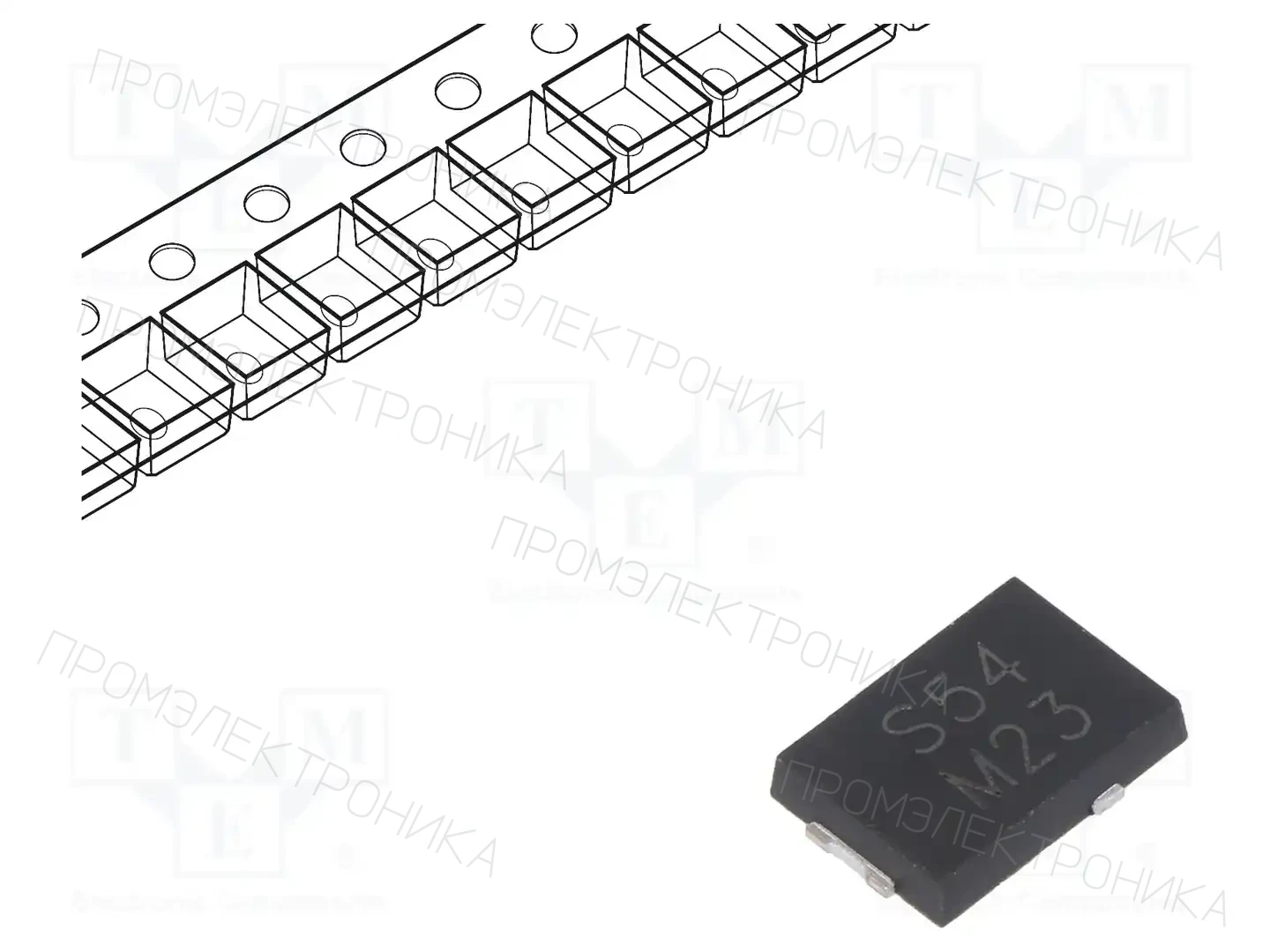 VISHAY SS5P4-M3/86A — Диоды Шотки SMD