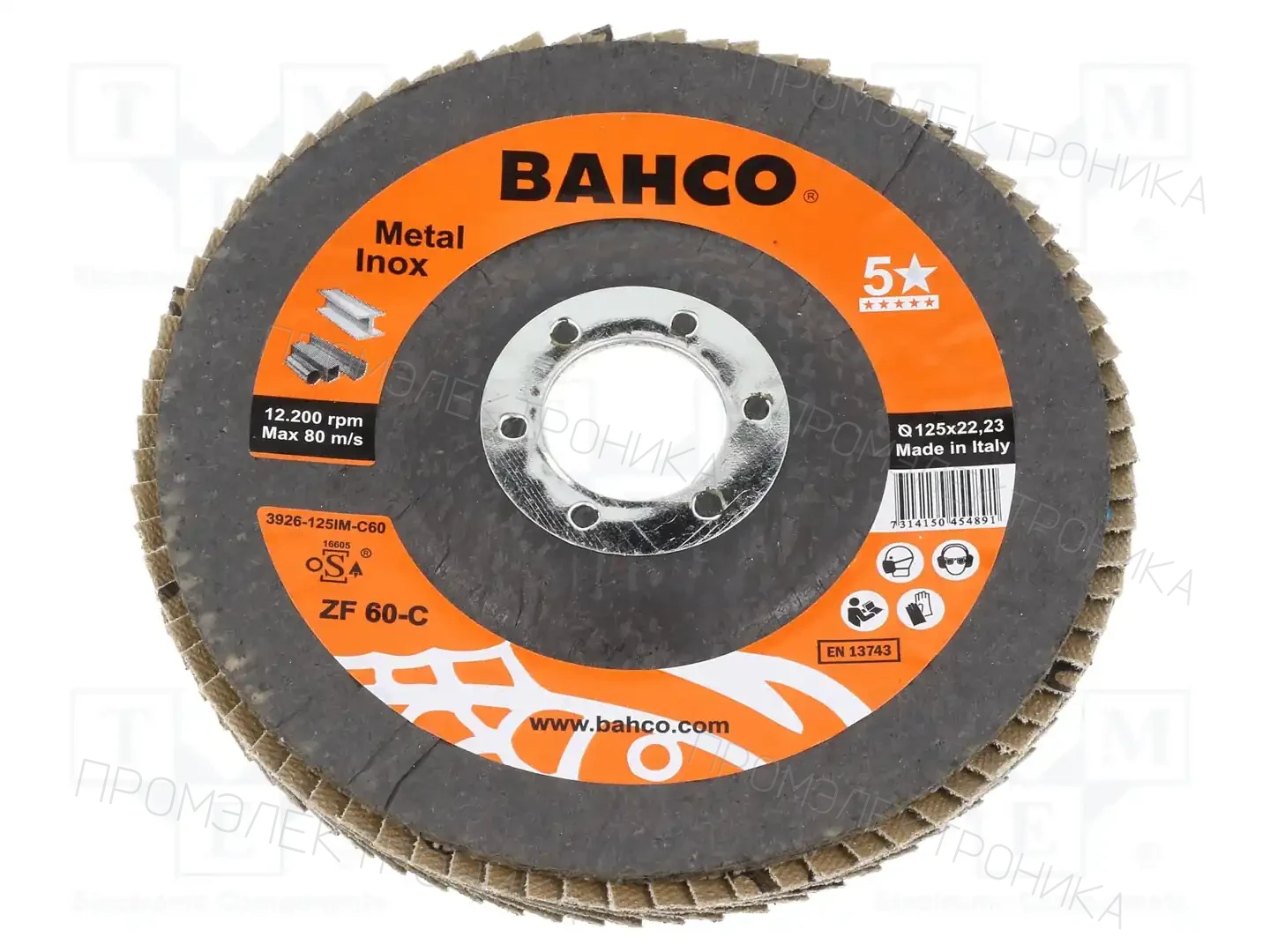 BAHCO 3926-125IM-C60 — Диски для резки и шлифовки