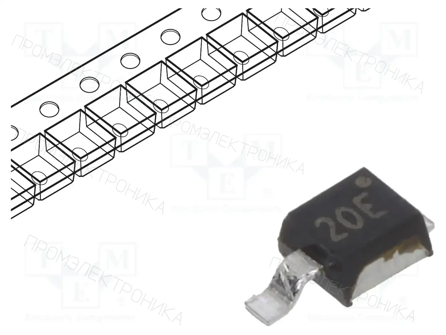 Microchip Technology UPS120EE3/TR7 — Диоды Шотки SMD