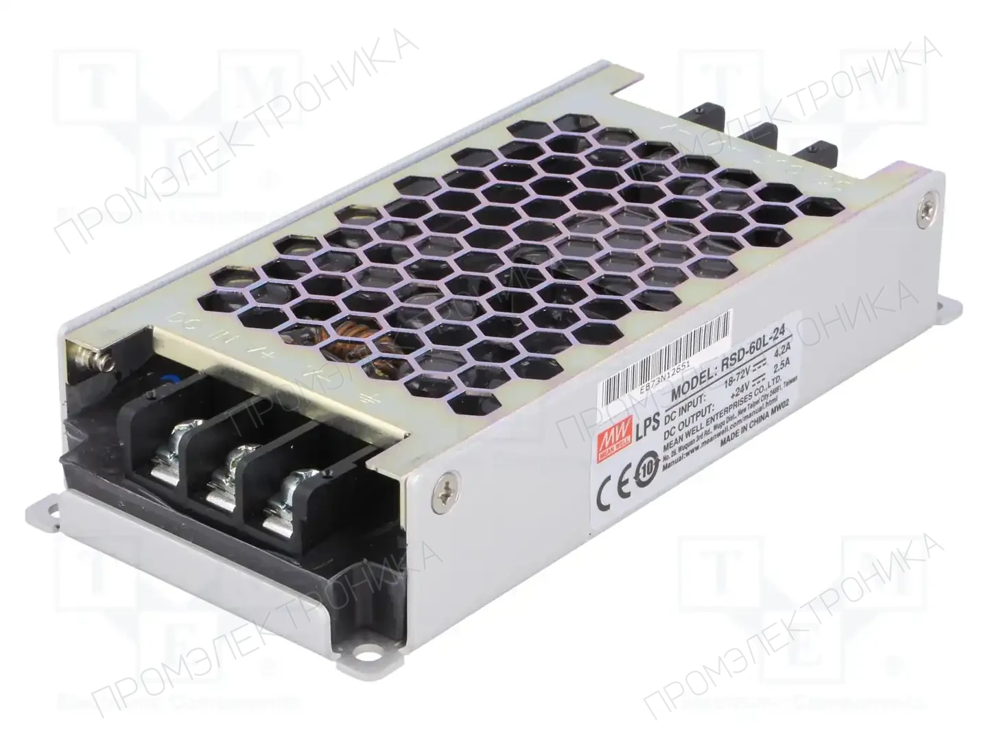 MEAN WELL RSD-60L-24 — Преобразователи DC/DC