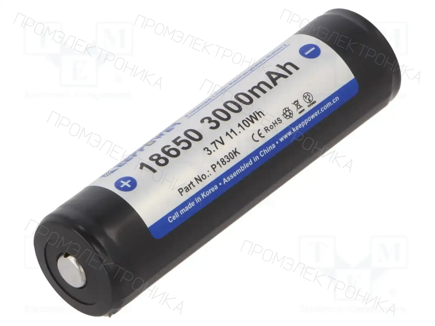 KEEPPOWER KP ICR18650-300PCM — Аккумуляторы