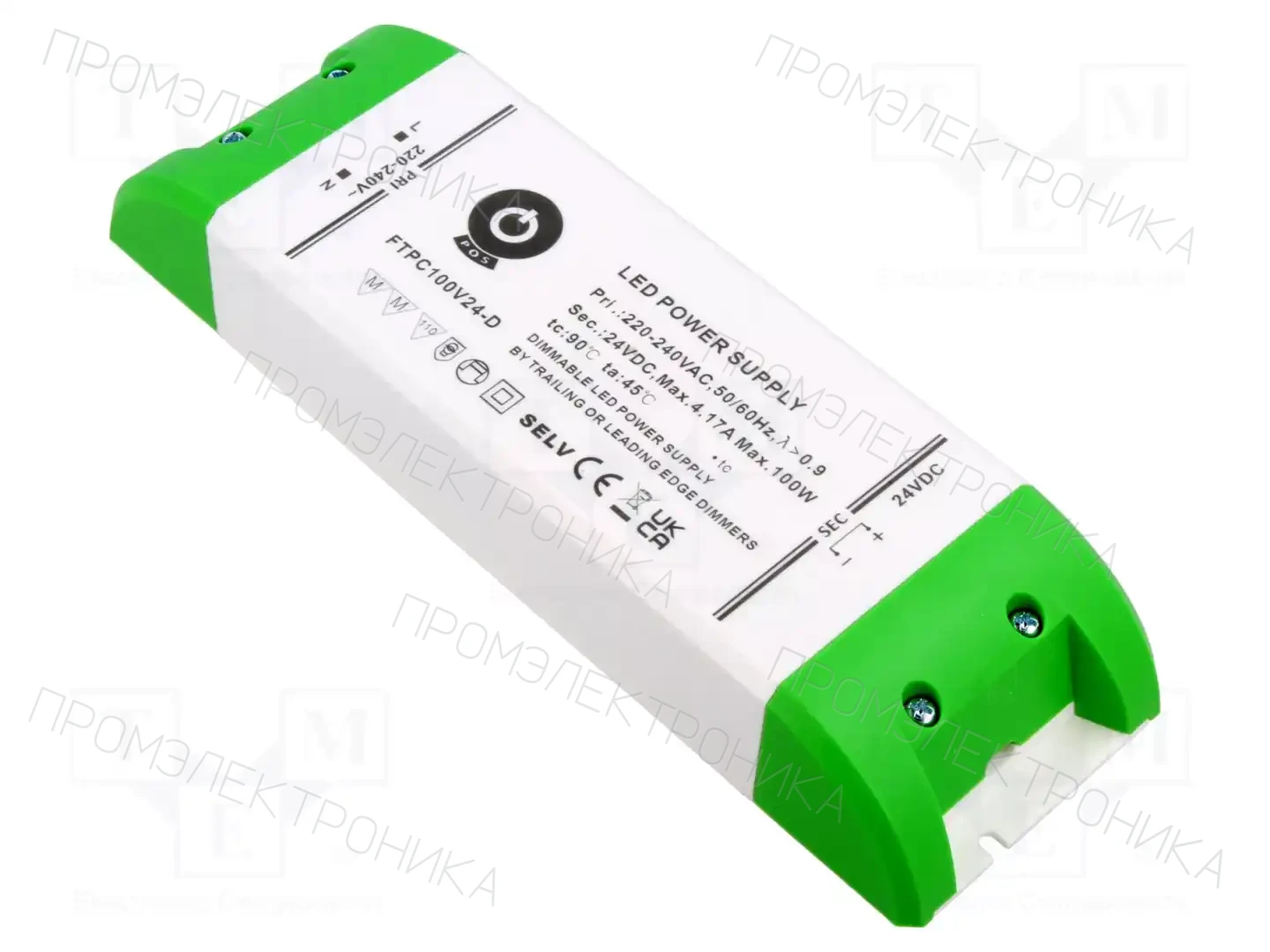 POS FTPC100V24-D — Блоки питания для LED