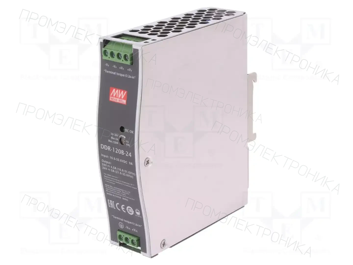 MEAN WELL DDR-120B-24 — Преобразователи DC/DC