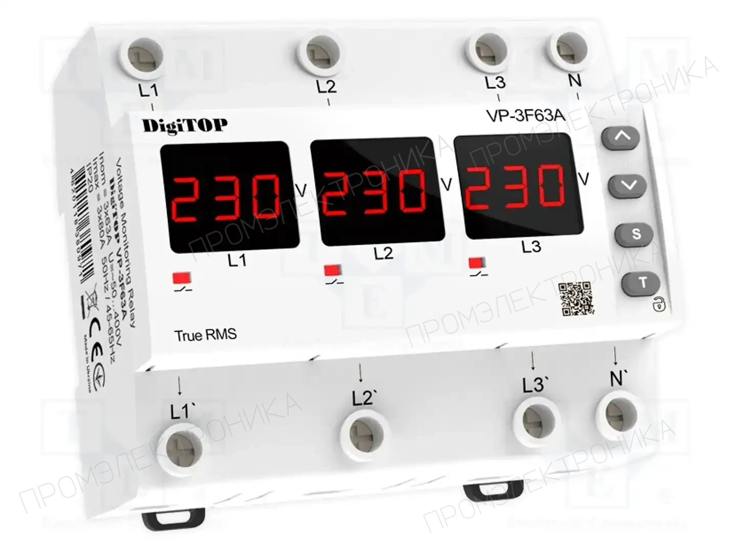 DIGITOP ELECTRIC VP-3F63A — Контрольные реле