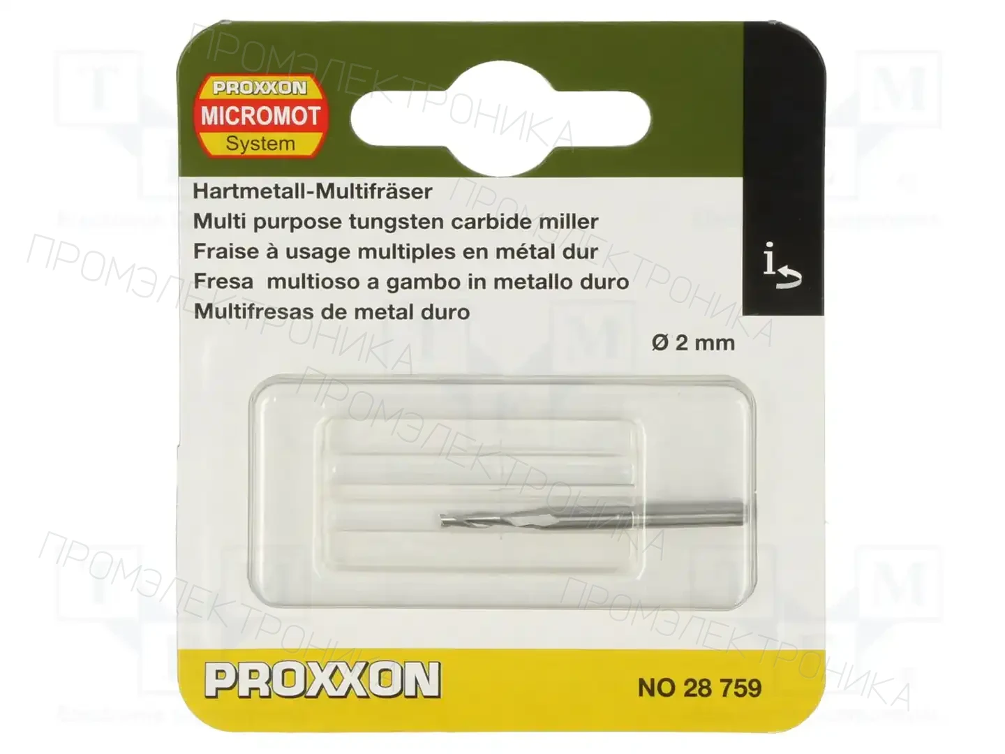 PROXXON 28759 — Фрезы